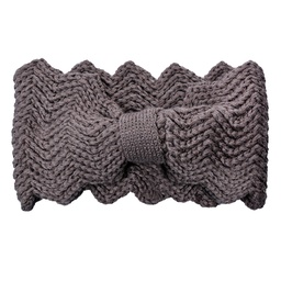[JZHE0010LG] Stirnband 10x22 cm Grau
