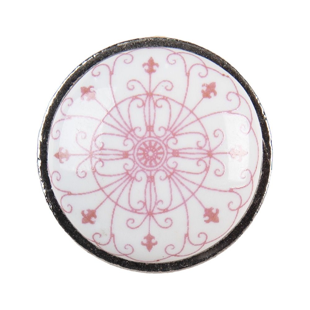 Pomello per Porta Rosa Ø 3x2 cm / S3 cm