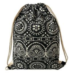[JZBG0311] Sac Noir Blanc 34x1x43 cm