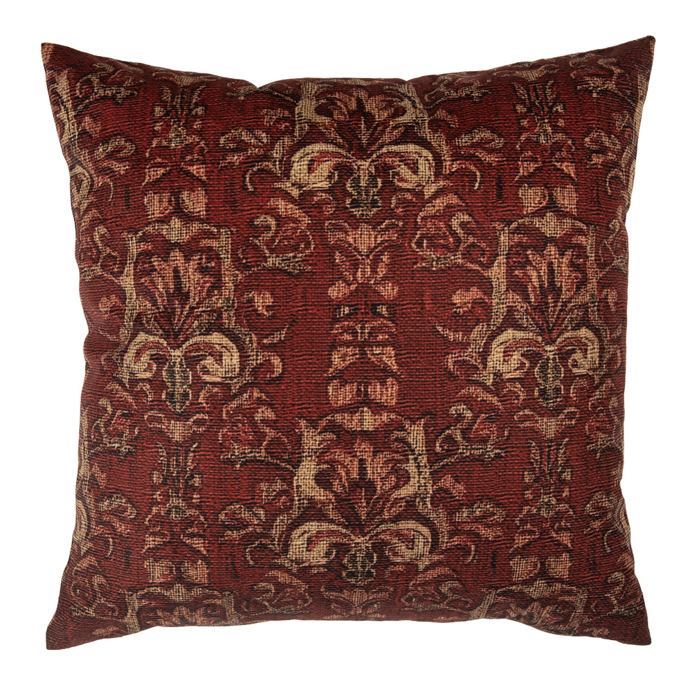 Housse de coussin Rouge Jaune 45x45 cm