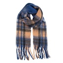 Scarf Women Blue 50x210 cm
