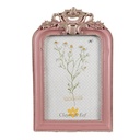 Bilderrahmen Rosa Silberfarbig 16x2x23 cm / 13x18 cm