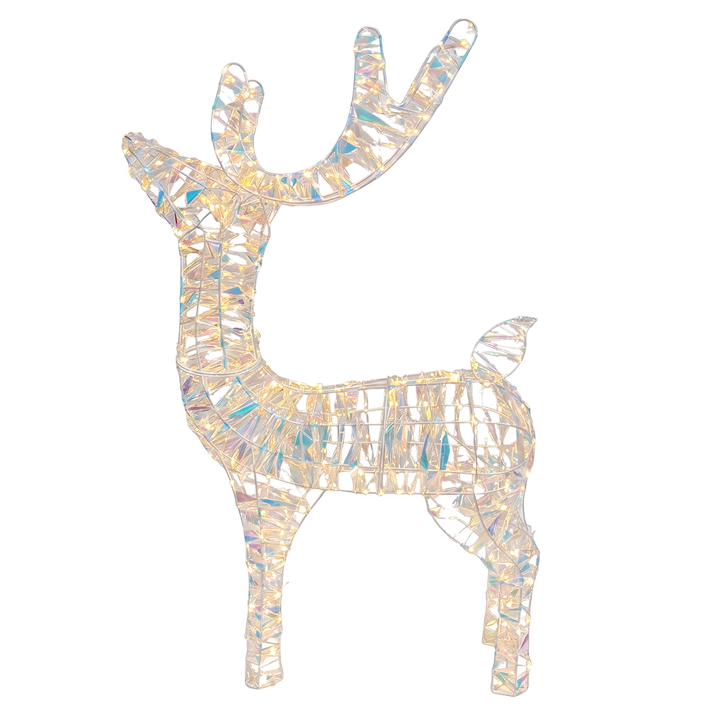 Floor Lamp Deer Gold colored 58x17x85 cm