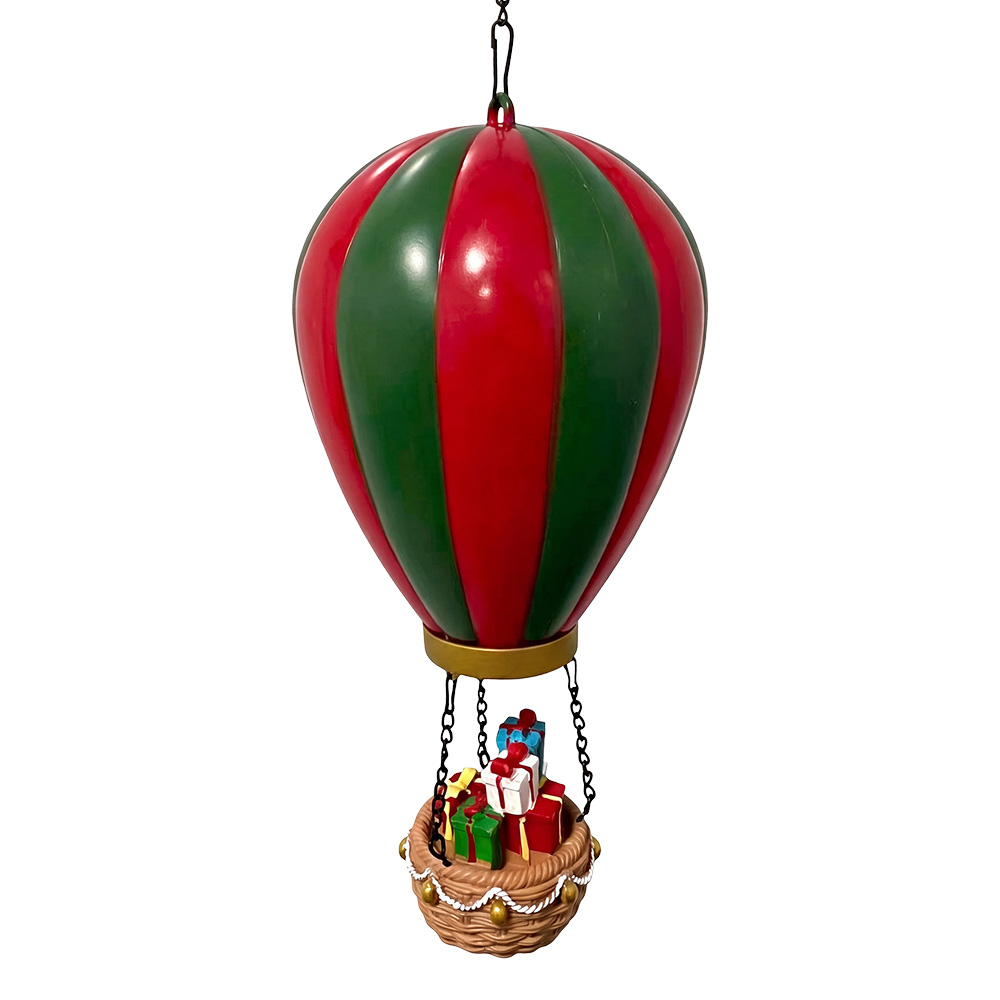 Decoratie luchtballon met LED Ø 15x28 cm / 2xAAA