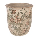 Flower Pot Inside Beige Green Ø 15x15 cm