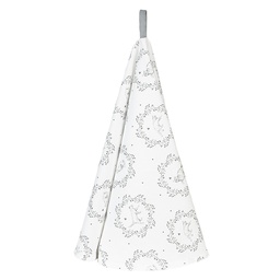 [LGC48] Dishcloth White Grey Ø 80 cm