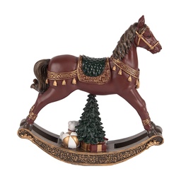 [6PR5407] Decoratie hobbelpaard 18x5x19 cm