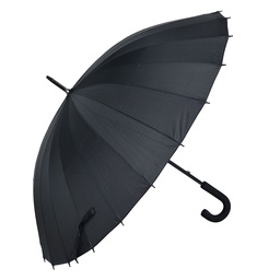 [MLUM0029Z] Ombrello Adulti Nero Ø 93x90 cm