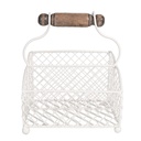 Letter rack White 19x15x9/24 cm