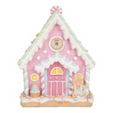 Decorazione Casa Rosa Bianco 13x10x16 cm