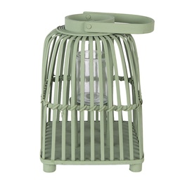 [6RO0612M] Tealight Holder Green 21x21x30 cm