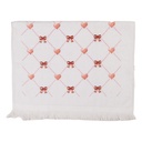 Guest Towel White Orange 40x66 cm