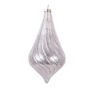 Weihnachtskugel Rosa Ø 8x17 cm