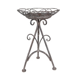 [6Y5549] Table de plante Marron Ø 22x32 cm