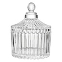 Bocal avec couvercle Transparent Ø 7x9 cm