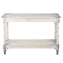 Wandtisch Weiß Grau110x35x78 cm