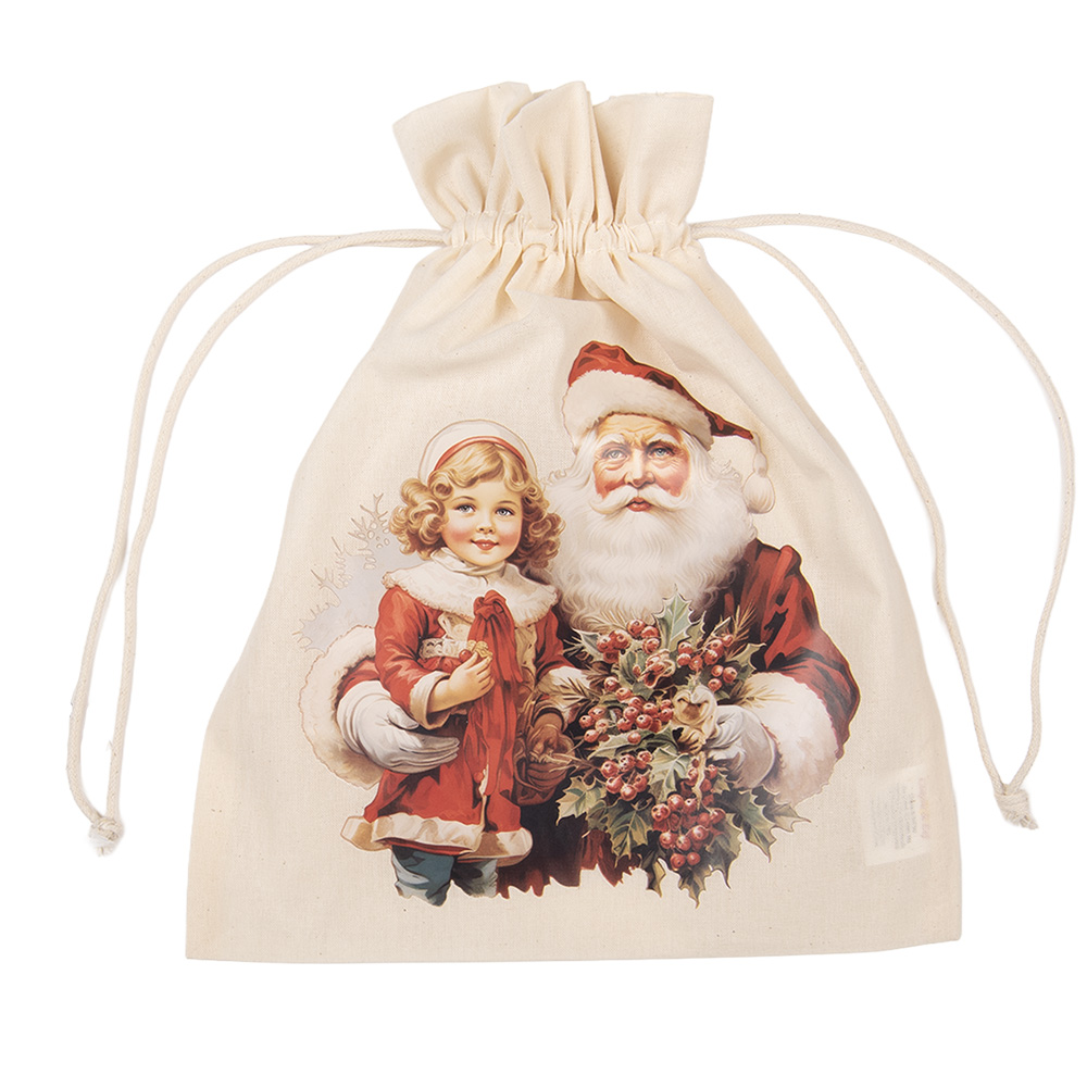 Sacchetto del regalo Bianco Rosso 21x1x25 cm