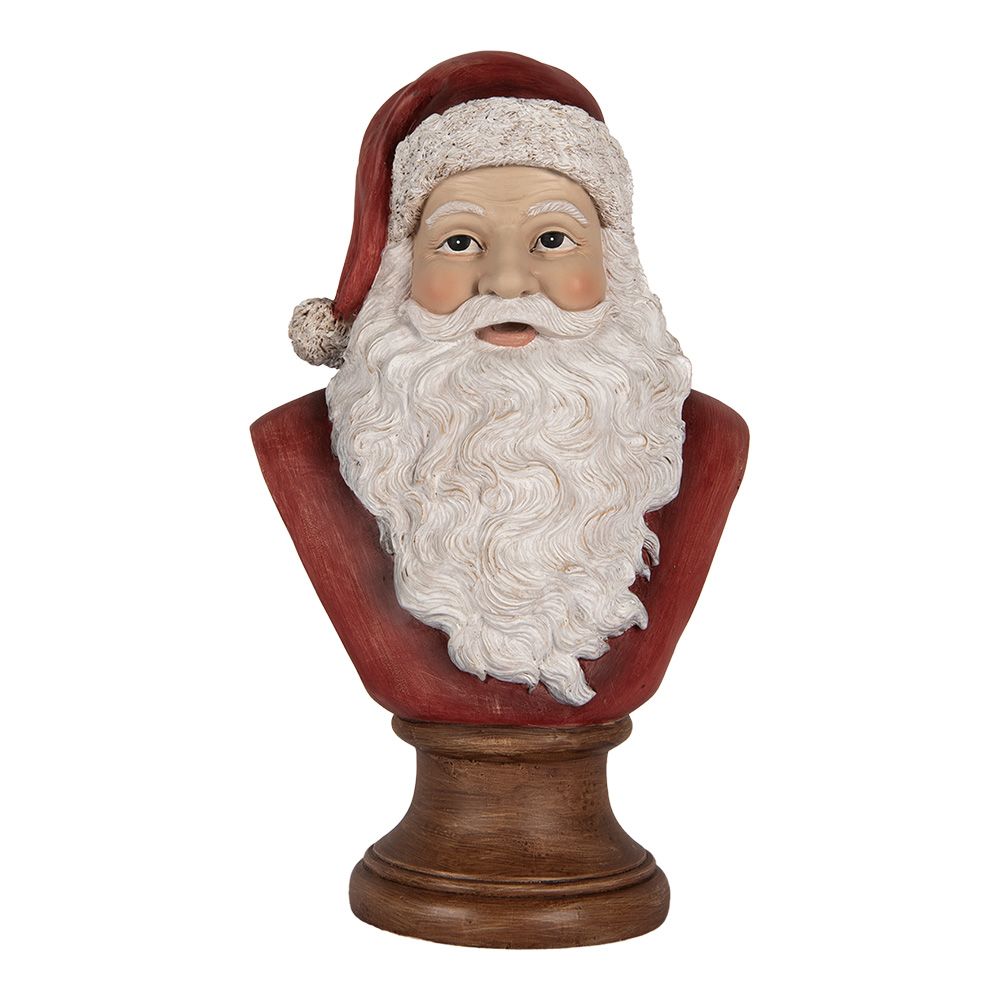 Christmas Decoration Santa Claus Red White 18x12x30 cm