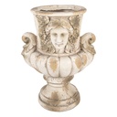 Flower Pot Inside Beige Brown 36x38x50 cm