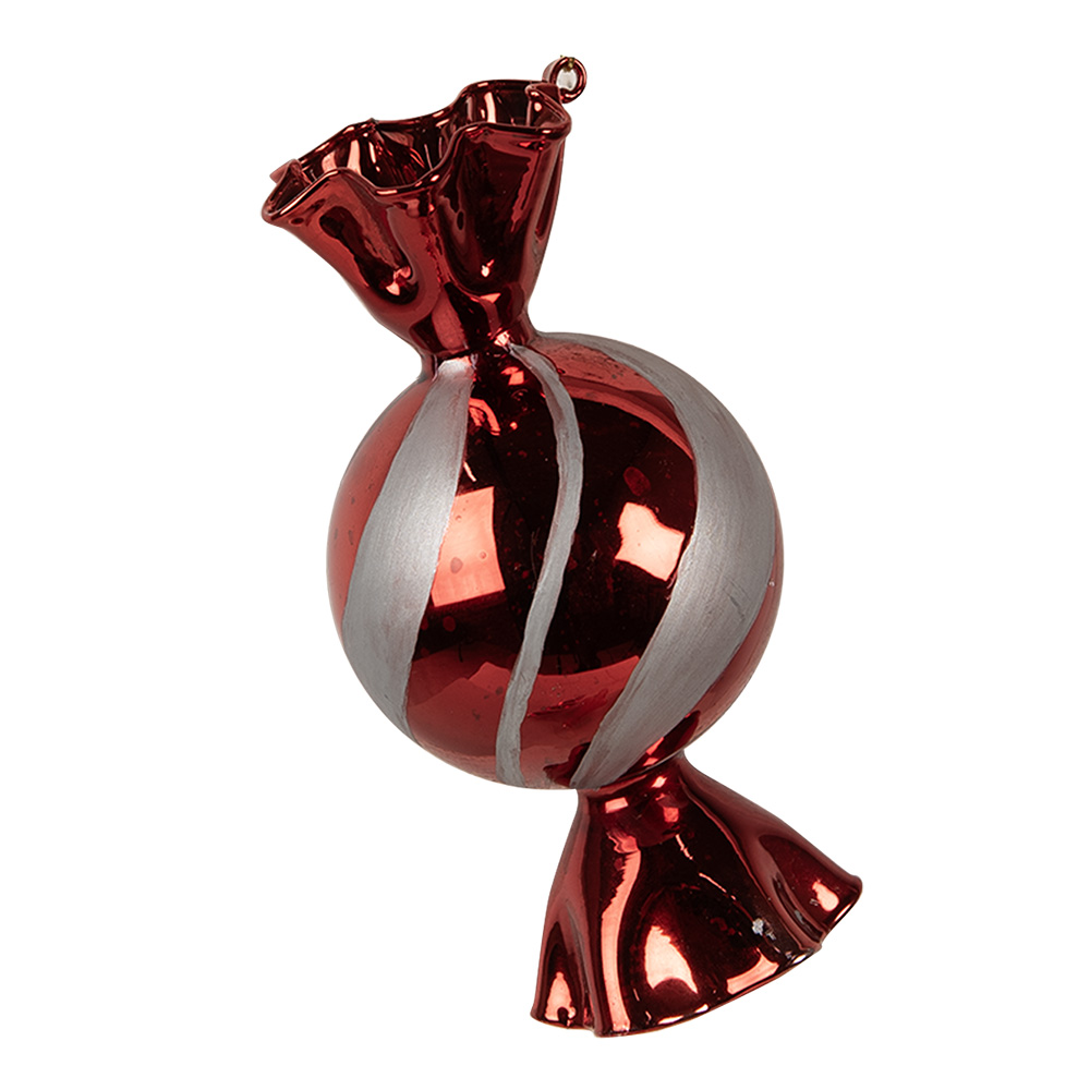 Weihnachtskugel Rot Ø 7x13 cm