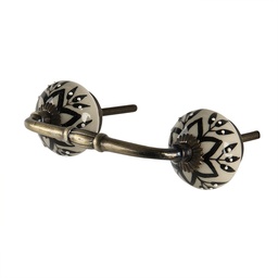 [6Y4434] Maniglia Rame 14x4x3 cm
