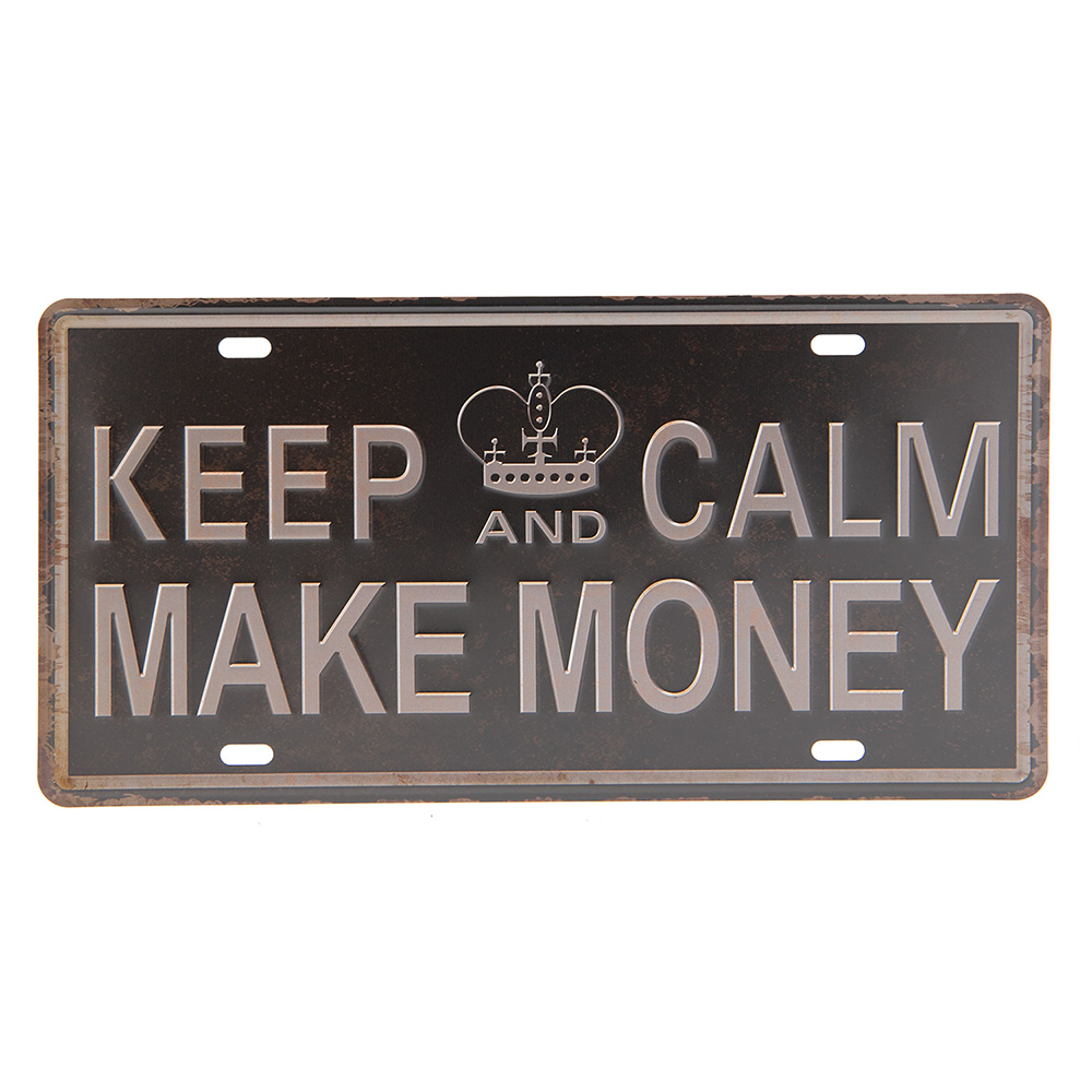Textschild Mehrfarbig 30x1x15 cm
