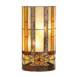 [5LL-9286] Wandlamp Tiffany 20x11x36 cm E14/max 2x40W
