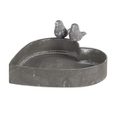 Pflanzenhalter Grau 19x17x7 cm