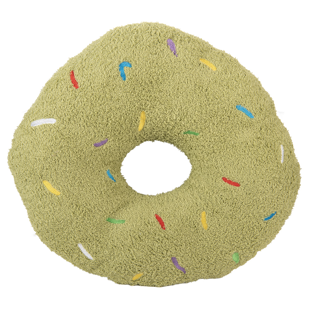 Coussin Vert Ø 35x6 cm