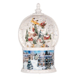 [6PR6155] Sneeuwbol met LED Ø 16x26 cm / 3xAA