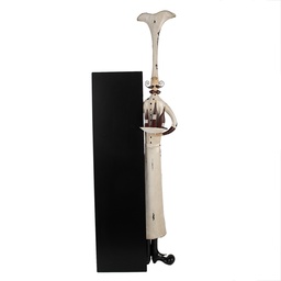 [5Y1339] Décoration cuisinier avec tableau noir Beige Noir 37x14x113 cm