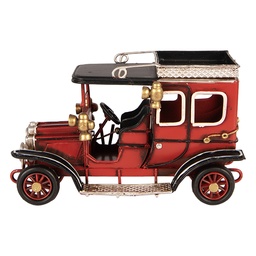 [6Y6237] Modellino da decorazione Automobile Rosso 16x8x10 cm