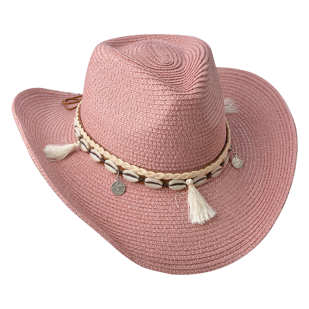 Cappello da Sole Donna Rosa Ø58 cm