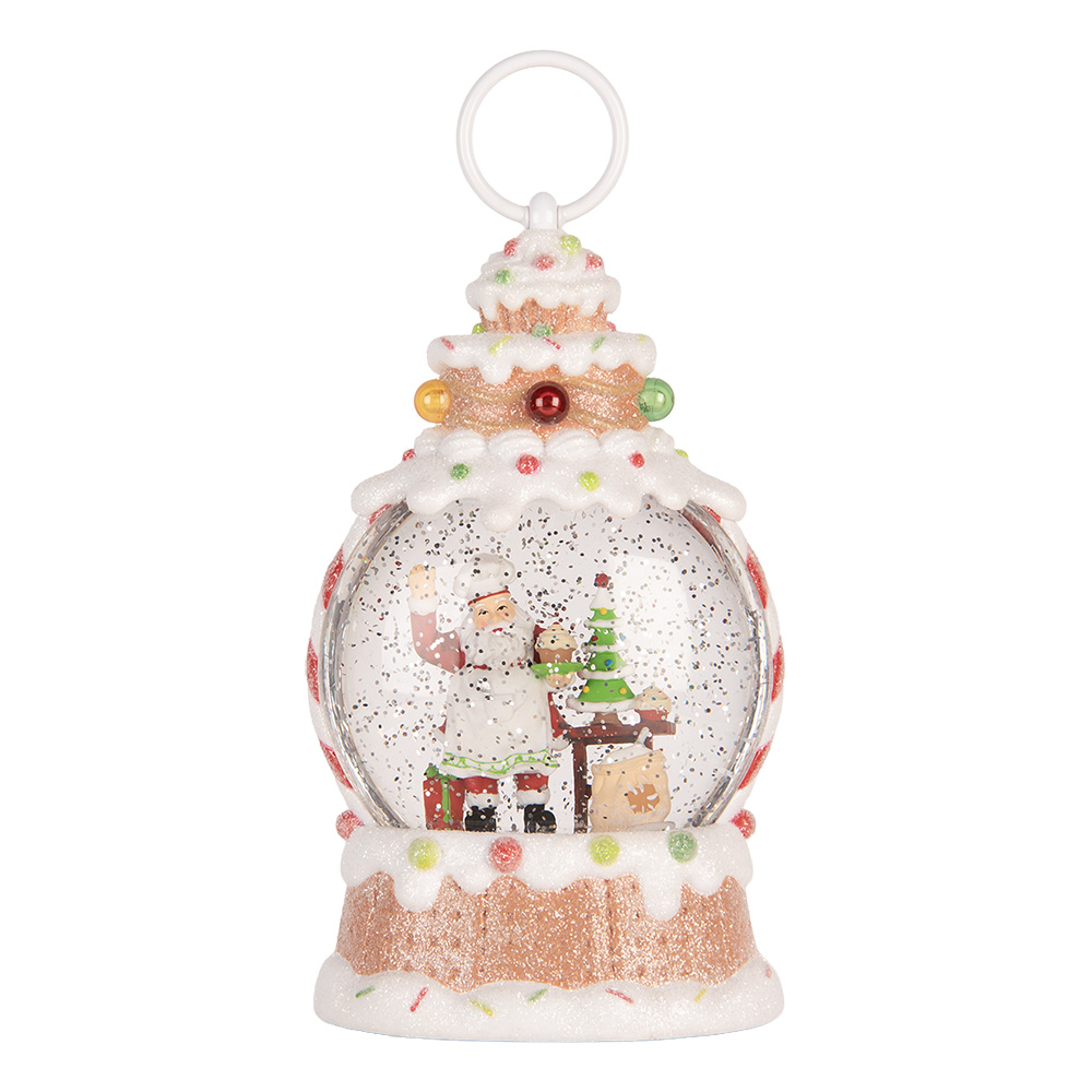 Sneeuwbol met LED 13x8x22 cm / 3xAAA