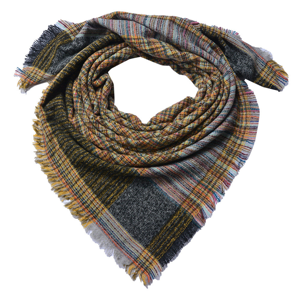 Scarf Red 130x130 cm