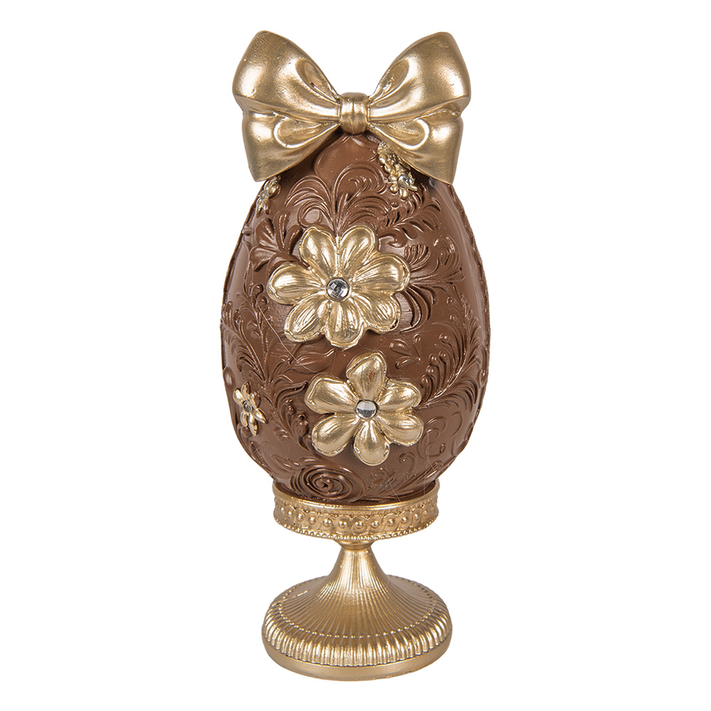 Décoration uf Marron Couleur or 10x9x21 cm