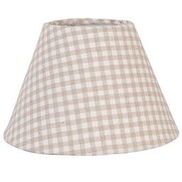 [6LAK0085] Lamp Shade Beige Ø 23x15 cm / E27
