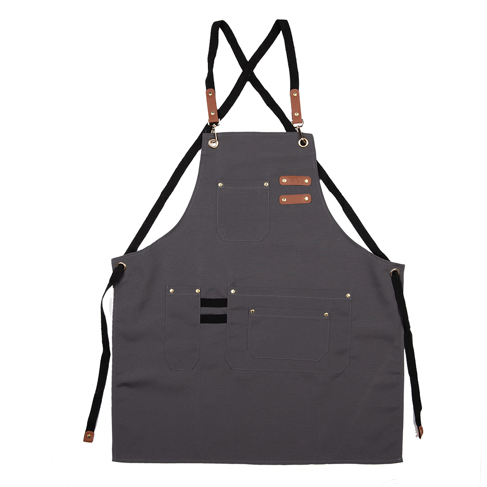 Grembiule Grigio 75x66 cm