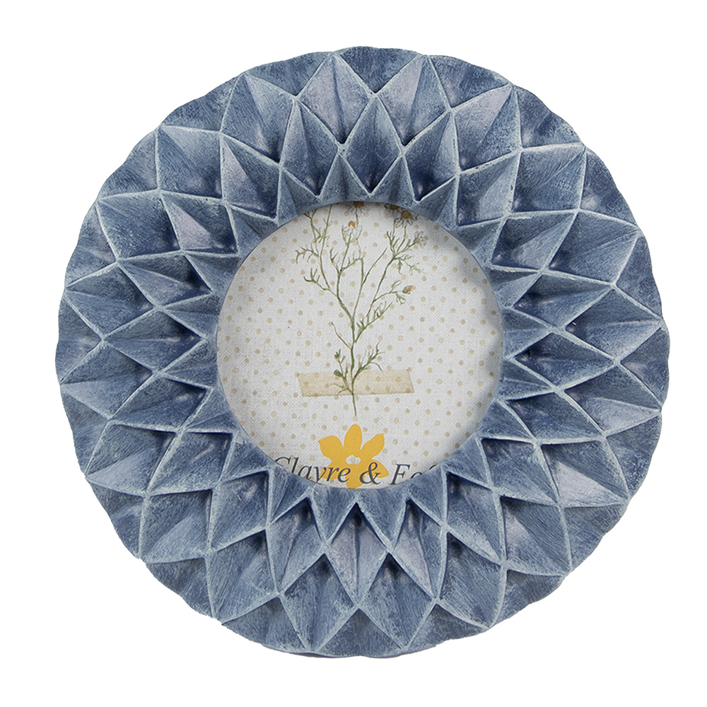 Bilderrahmen Blau Ø 16x2 cm / Ø 8 cm