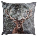 Housse de coussin Gris Marron 45x45 cm