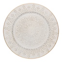 Sottopiatto Bianco Ø 33x1 cm