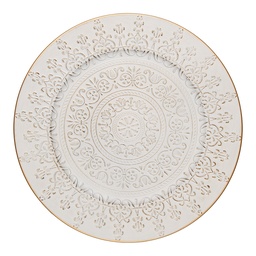 [65762] Presentation Plate White Ø 33x1 cm