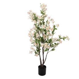 [5PL0213] Piante Finte Agapetes Bianco Verde 20x25x105 cm