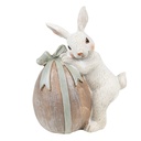 Decorazione Coniglio Beige,Marrone, Grigio 8x5x11 cm
