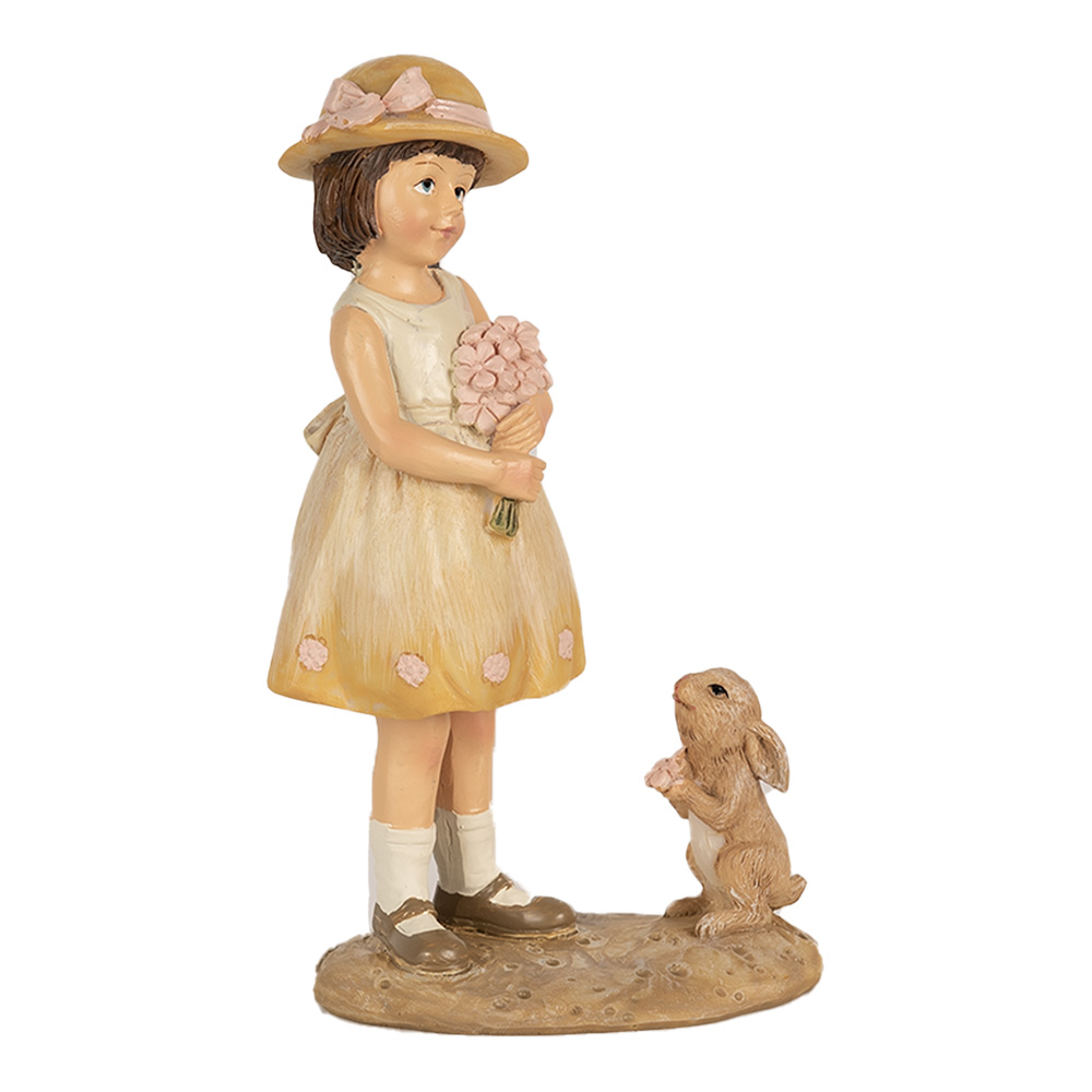 Dekoration Kind Beige 9x6x15 cm