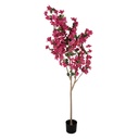 Decoratie Bougainvillea boom 40x40x180 cm