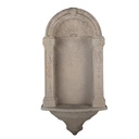 Bougeoir mural Gris 39x13x78 cm
