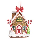 Decoratie hanger huisje 7x5x9 cm