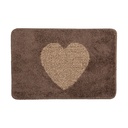 Tapis de bain Marron 58x38x1 cm