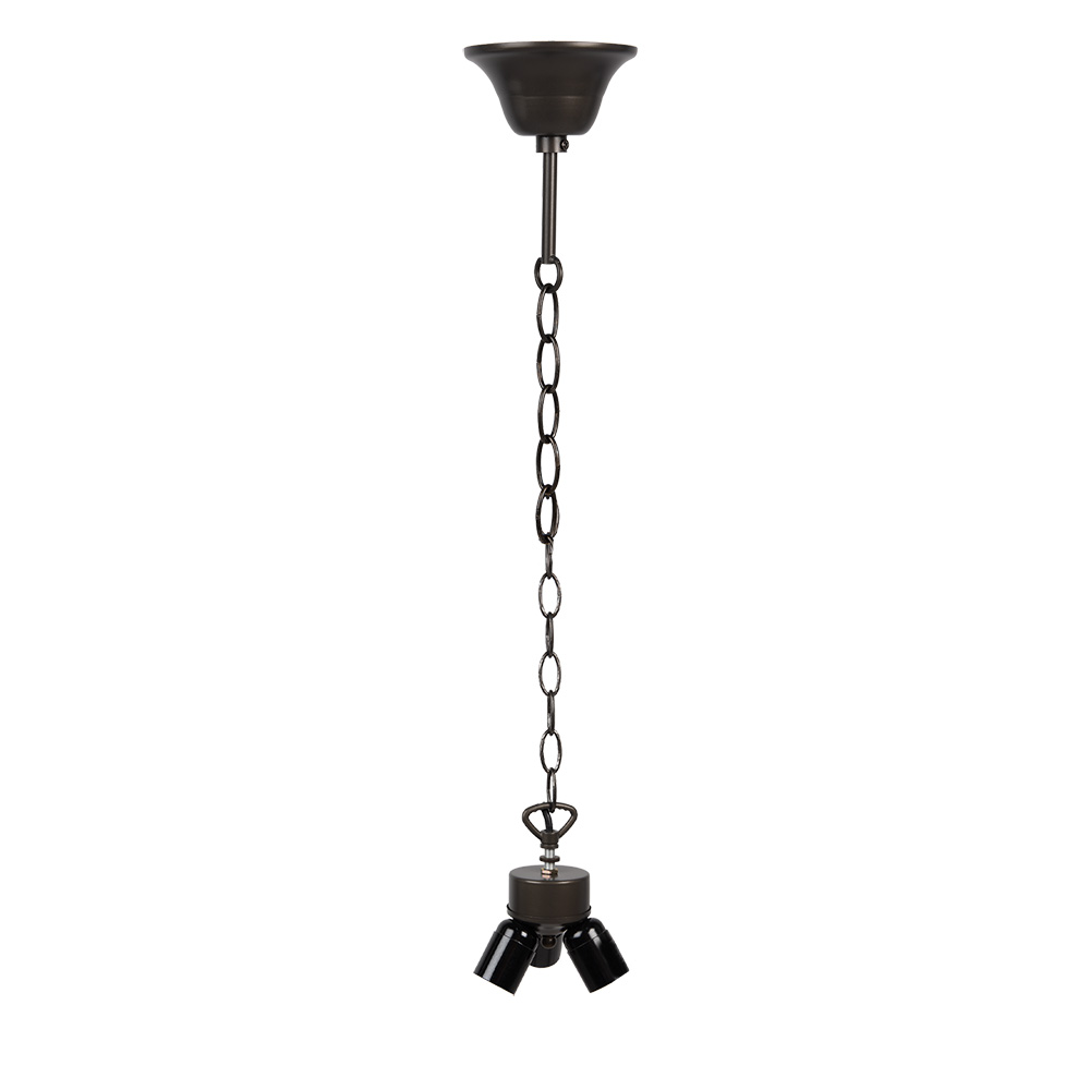 Chaîne de pendentifs Tiffany Or 130 cm E27/max 3x60W